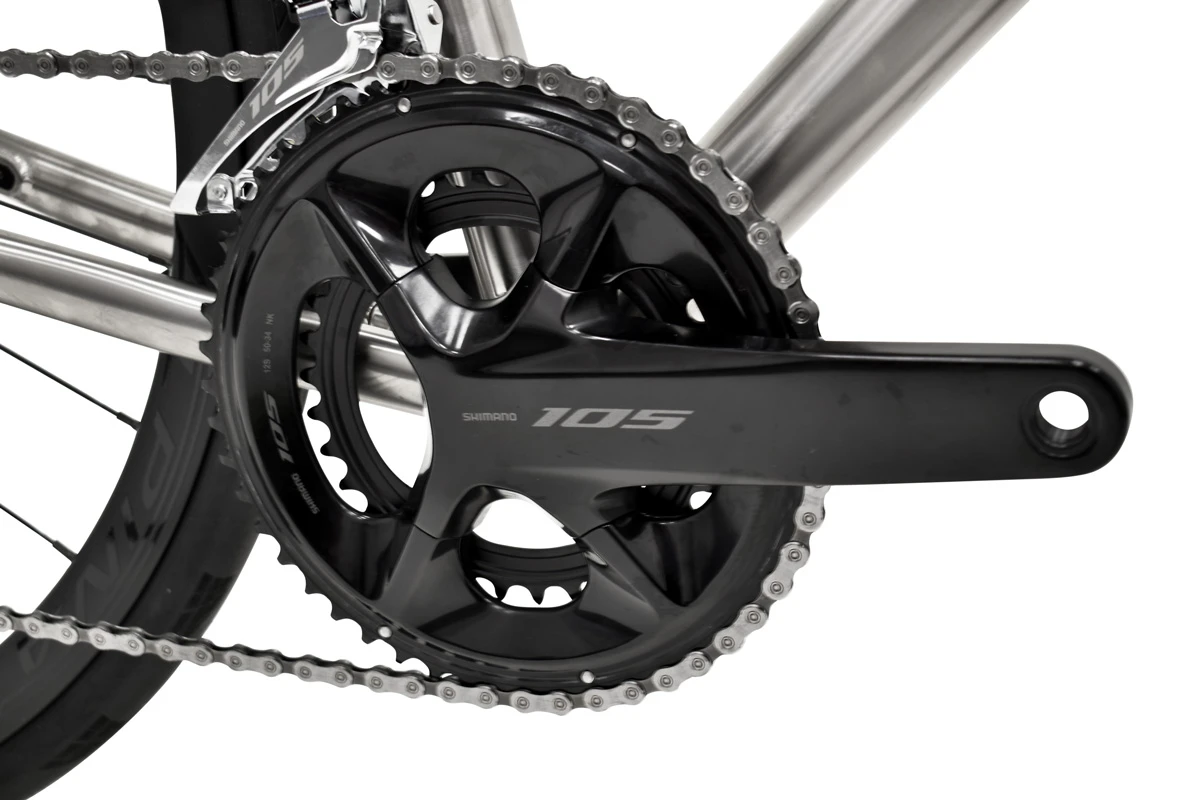 Dolan ADX Titanium Disc Road Bike - Shimano-12s-105 R7120 4 Dolan ADX Titanium Disc Road Bike - Shimano-12s-105 R7120 - Image 4
