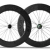 Alpina A8D 80mm Carbon Disc Brake Road Wheelset (Graphite)