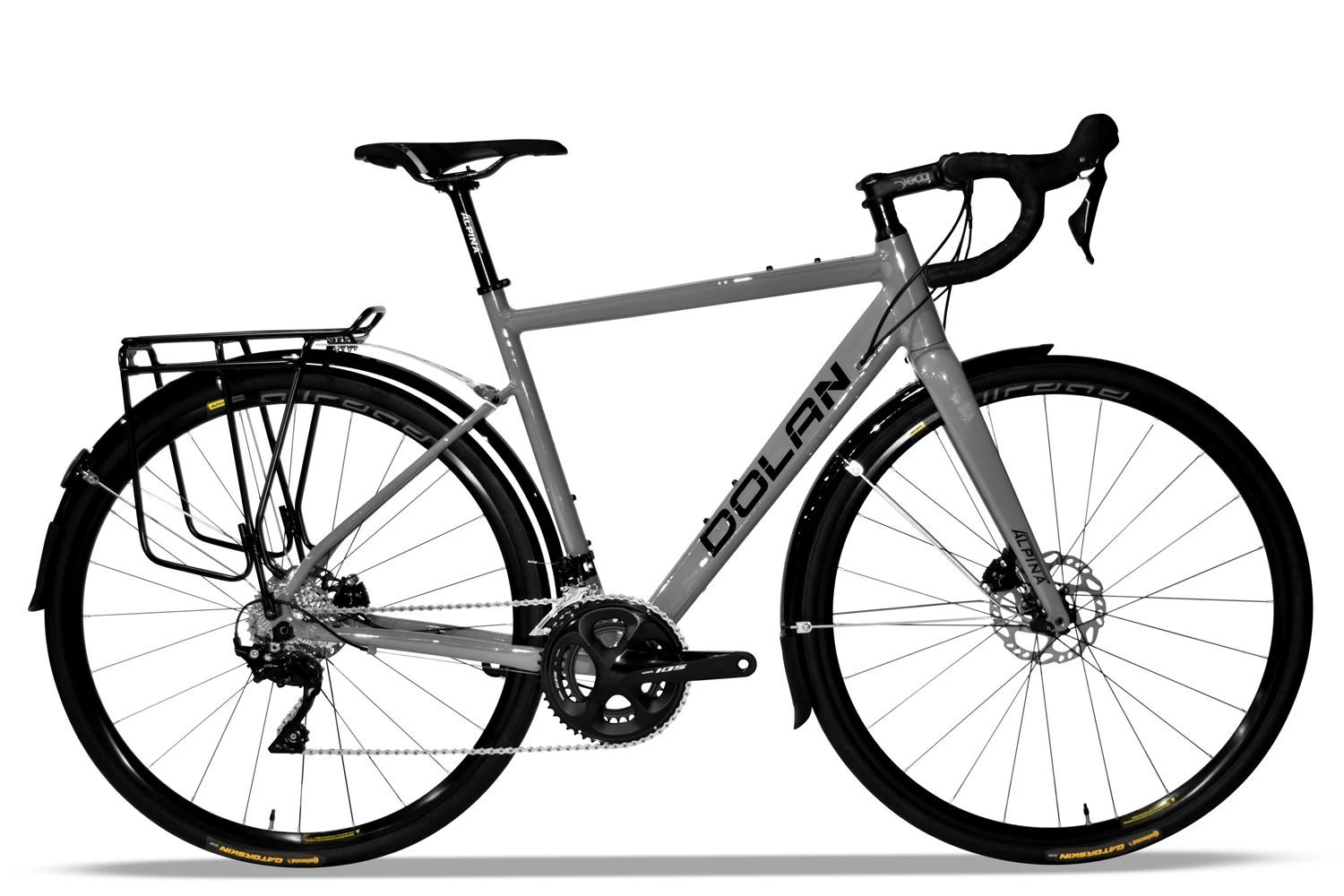 Dolan GXA Aluminium Disc Gravel Bike - Shimano-12s-105 R7120 1 Dolan GXA Aluminium Disc Gravel Bike - Shimano-12s-105 R7120